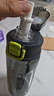 富光塑料杯tritan材質(zhì)吸管杯男女學(xué)生戶外運動彈蓋杯提繩水杯子750ml 曬單實拍圖