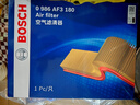 博世（BOSCH）汽車空氣濾芯空氣濾清器格3180北京現代新勝達格銳格越起亞索蘭托 曬單實拍圖