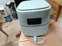 飛利浦（PHILIPS）空氣炸鍋家用大容量可視不用翻面 智能液晶觸控寬溫域多功能電炸鍋 HD9455清新綠 5L 7.3寸寬幅大視窗 曬單實(shí)拍圖