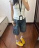 adidas T頭鞋 VL COURT復(fù)古板鞋德訓(xùn)鞋男女阿迪達(dá)斯輕運(yùn)動   黃色/亮白/漢玉白   37 曬單實拍圖