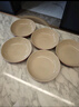 酷彩（Le Creuset）法國炻瓷深盤冷熱菜盤餃子盤家用餐具餐盤水果沙拉盤20cm紅色 曬單實(shí)拍圖