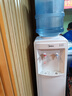 美的（Midea）飲水機(jī)家用桶裝水立式辦公室溫?zé)嵝投嘀胤栏蔁髢?chǔ)物柜飲水器MYR718S-X 曬單實(shí)拍圖