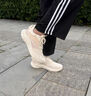 安踏綿綿彈2｜運動(dòng)鞋女秋冬季跳繩鞋女士軟底減震防滑跑步休閑鞋子 燕麥白-3 37.5 (235mm) 曬單實(shí)拍圖