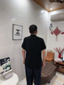 羅蒙（ROMON）純棉男士短袖T恤夏季休閑商務(wù)中青年翻領(lǐng)POLO衫男薄款上衣服男裝 曬單實(shí)拍圖