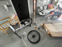 SANGPU折疊自行車成人山地車公路學(xué)生男變速賽車越野單車通勤城市代步女 頂配輻條-白黑【普通胎】 26寸21速【適合身高165-180cm】 曬單實(shí)拍圖