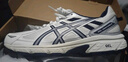 亞瑟士ASICS男鞋女鞋越野慢跑鞋舒適運動(dòng)鞋耐磨抓地復古 GEL-VENTURE 6 白色/藍色(男款) 39.5 曬單實(shí)拍圖