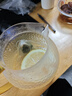 京東京造 涼水壺 耐熱耐高溫玻璃冷水壺茶水分離泡茶杯1.2L 曬單實(shí)拍圖