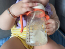 歐貝妮寶寶吸管水杯幼兒園小學(xué)生兒童學(xué)飲杯PPSU防摔6一12個(gè)月1歲以上 曬單實(shí)拍圖