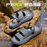 利達妮（TZLDN）開(kāi)車(chē)涼鞋男士2025新款夏季防滑防臭踩屎感軟底沙灘鞋戶(hù)外休閑拖鞋 藏青色 42 -43【適合41-42碼】 曬單實(shí)拍圖