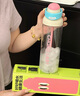 chakolab便攜隨行運(yùn)動(dòng)戶外大容量騎行隨手杯女生高顏值吸管杯手提咔噠杯 西柚薄荷888ml 曬單實(shí)拍圖