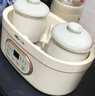 小熊（Bear）電燉鍋 電燉盅 燉湯盅電燉鍋 煲湯鍋燉湯鍋 隔水燉 嬰兒煮粥鍋熬粥燕窩燉盅家用1-2人DDZ-C10V1 1L 曬單實拍圖