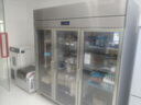 澳柯瑪1470升三門(mén)商用玻璃門(mén)廚房冰箱 飯店酒店專(zhuān)用 立式不銹鋼冷藏保鮮展示柜 全銅管制冷 VC-1427XG 曬單實(shí)拍圖