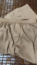 玖姿（JUZUI）商場(chǎng)同款簡(jiǎn)約舒適糯米褲休閑褲女裝夏季JWEX11006 淺咖啡 L 曬單實(shí)拍圖