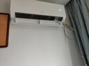 海爾（Haier）新品【小紅花】新一級(jí)能效 家用變頻冷暖空調(diào)掛機(jī) 獨(dú)立除濕 臥室省電靜音防直吹空調(diào) 國家補(bǔ)貼20% 1.5匹 一級(jí)能效 新品凈省電plus 曬單實(shí)拍圖
