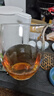高茗日式公道杯玻璃茶具分茶器帶茶漏一體泡茶杯高端公杯茶海茶漏套裝 綠把公杯+茶漏400ml 曬單實拍圖