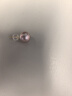 都熙紫珍珠耳釘 18K金強(qiáng)光澤愛(ài)迪生彩色淡水珍珠耳飾9-10mm送媽媽 曬單實(shí)拍圖