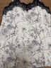 悅內帶胸墊一體睡裙女款睡衣夏季莫代爾吊帶夏款冰絲性感復古蕾絲長(cháng)裙 B23261淺花灰【帶胸墊】 M (160) 【體重90-110斤】 曬單實(shí)拍圖