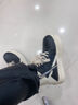 耕汐GENGXI歐洲站情侶RO倒三角高幫鞋春秋男鞋雙層底鞋女厚底增高板鞋馬丁靴 厚底細鞋帶 【5.5cm增高】 37 曬單實拍圖