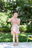 G.DUCKKIDS童裝女童泳衣2024兒童分體游泳衣薄款大童女孩短裙泳裝兩件套韓版 粉色花朵連體式【2528】 150 建議身高140-150cm 11-12 曬單實(shí)拍圖