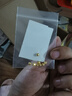 喜上眉梢【喜上眉梢】999足金蹦迪鐳射散珠黃金3D硬金超閃足球珠圣誕禮物 1g 4mm黃金蹦迪珠 約7顆 曬單實拍圖