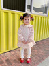 G.DUCKKIDS小黃鴨女童外套春秋薄款2025新款兒童洋氣碎花連帽風(fēng)衣女寶寶上衣 碎花外套 100 建議2~3歲【 90-100cm】cm 曬單實(shí)拍圖