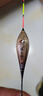 黃金眼手工帶殼蘆葦浮漂鴿子蛋行程低截鯽魚(yú)鯉魚(yú)漂黑坑高靈敏輕口加粗目 狼王眼E-054【二目加粗】 2號(hào) 曬單實(shí)拍圖
