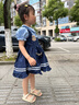 G.DUCKKIDS小黃鴨洛麗塔公主裙女童連衣裙夏季朱迪兔子警官衣服兒童生日禮服 連衣裙 110 尺碼4~5歲【100-110cm】 曬單實(shí)拍圖