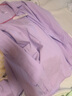 妍莉芬（yanlifen）夏季女裝2025夏裝茶系穿搭衣服一整套裝女減齡網(wǎng)紅防曬襯衫裙子 亮紫防曬襯衫+白色內(nèi)搭+白色短褲 XL 【120-135斤】 曬單實(shí)拍圖