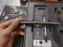 派克（PARKER）【可AI定制賀卡】圓珠筆簽字筆 IM純黑麗雅金夾寶珠筆 筆套禮盒（咨詢(xún)客服更優(yōu)惠） 曬單實(shí)拍圖