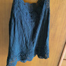 春夏度假新款棉麻小背心內搭打底女鏤空刺繡吊帶寬松無(wú)袖上衣 黑色 均碼 曬單實(shí)拍圖