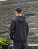 TOMMY HILFIGER25新款秋冬男裝休閑通勤經(jīng)典繡標(biāo)連帽拉鏈開(kāi)衫衛(wèi)衣外套37243 黑色BDS M （推薦：135-150斤） 曬單實(shí)拍圖