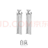 白嵐幾何流蘇耳釘女925銀耳飾設計感氣質(zhì)優(yōu)雅潮流七夕情人節(jié)禮物送老 925銀 曬單實拍圖