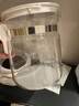新貝恒溫水壺全玻璃 恒溫壺嬰兒沖奶 調(diào)奶器溫奶器燒水壺養(yǎng)生壺8235 曬單實拍圖