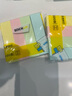 得力（deli）400張4色分條便利貼條形記事貼便簽紙 76*19mm 66307 曬單實(shí)拍圖