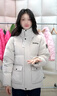 波司登（BOSIDENG）25年新款男女兒童短款5A抗菌4防面料大兜連帽羽絨服T250246915DS 麥香米|7C48 165 /84 約 155-165cm 54kg 曬單實(shí)拍圖