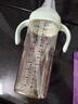 PNUOKN吸管奶瓶寶寶學(xué)飲杯直飲杯1-3歲-6歲喝水喝奶吸管杯防漏防摔ppsu 直飲杯綠色 330ml （吸嘴*2） 曬單實拍圖