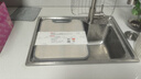 王麻子菜板 食品級(jí)304不銹鋼食品級(jí)抗菌防霉雙面砧板家用加厚切菜板案板 曬單實(shí)拍圖