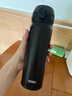 膳魔師（THERMOS）保溫杯500ml大容量男女士兒童保冷水杯子JNL-502黑色 曬單實拍圖