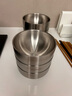 美廚（maxcook）304不銹鋼碗 湯碗雙層隔熱 餐具面碗13CM（6只裝）MCWA612 曬單實(shí)拍圖