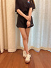 妙麗（Millies）品牌平底德訓(xùn)鞋女網(wǎng)面做舊透氣輕便阿甘鞋2025夏季新款運(yùn)動休閑鞋 米白 38 (240mm)  標(biāo)準(zhǔn)碼 曬單實拍圖