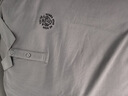 杰克·瓊斯（JACK&JONES）男裝25年精致虎頭刺繡涼感短袖polo衫男士夏季商務(wù)半袖翻領(lǐng)T恤 淺灰C39 3XL 曬單實(shí)拍圖