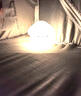 MUID蘑菇頭小夜燈臥室床頭可愛睡眠燈充電嬰兒喂奶燈柔光拍拍燈哺乳燈 曬單實(shí)拍圖