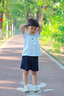 G. DUCKKIDS男寶寶套裝夏裝2025新款嬰兒洋氣時(shí)髦衣服嬰幼兒POLO衫兩件套夏季 XT-2512101 套裝 100 cm *建議28-32斤左右* 曬單實(shí)拍圖