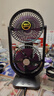 電風(fēng)扇家用電扇臺式循環(huán)扇雙電機大風(fēng)力桌面風(fēng)扇靜音USB充電臥室宿舍辦公室家用海外爆款新款 戴森灰 曬單實(shí)拍圖