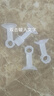 硅膠門(mén)吸門(mén)碰門(mén)擋器免打孔門(mén)阻墻吸門(mén)鎖門(mén)把手保護套緩沖防撞神器 透明門(mén)吸【4只裝】 曬單實(shí)拍圖