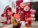 G.DUCKKIDS小黃鴨嬰兒包屁衣春秋長(cháng)袖新生兒連體衣女寶寶公主滿(mǎn)月周歲哈衣 酒紅色夏款 加襪子 66cm 尺碼建議0-3個(gè)月8-12斤 曬單實(shí)拍圖