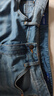 杰克·瓊斯（JACK&JONES）25年男裝牛仔褲男涼感潮流水洗彈力901修身小腳牛仔褲子春夏薄款 淺牛仔藍(lán)C40 涼感 31 175 W31/L30 曬單實拍圖