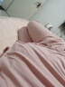 松山棉店【商場同款】睡衣女情侶家居服男士睡衣棉加莫代爾開衫套裝 女士-松枝刺繡-胭脂粉 XL （女士170，男士180） 曬單實(shí)拍圖