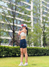 馬孔多（macondo）女子運動(dòng)內衣中高強度支撐減壓寬肩帶半抽拉式罩杯涼感速干文胸夏 白色 M 曬單實(shí)拍圖