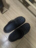 名創(chuàng)優(yōu)品（MINISO）洞洞鞋男夏季外穿沙灘涼鞋防滑厚底踩屎感包頭涼拖鞋黑色42-43 曬單實(shí)拍圖